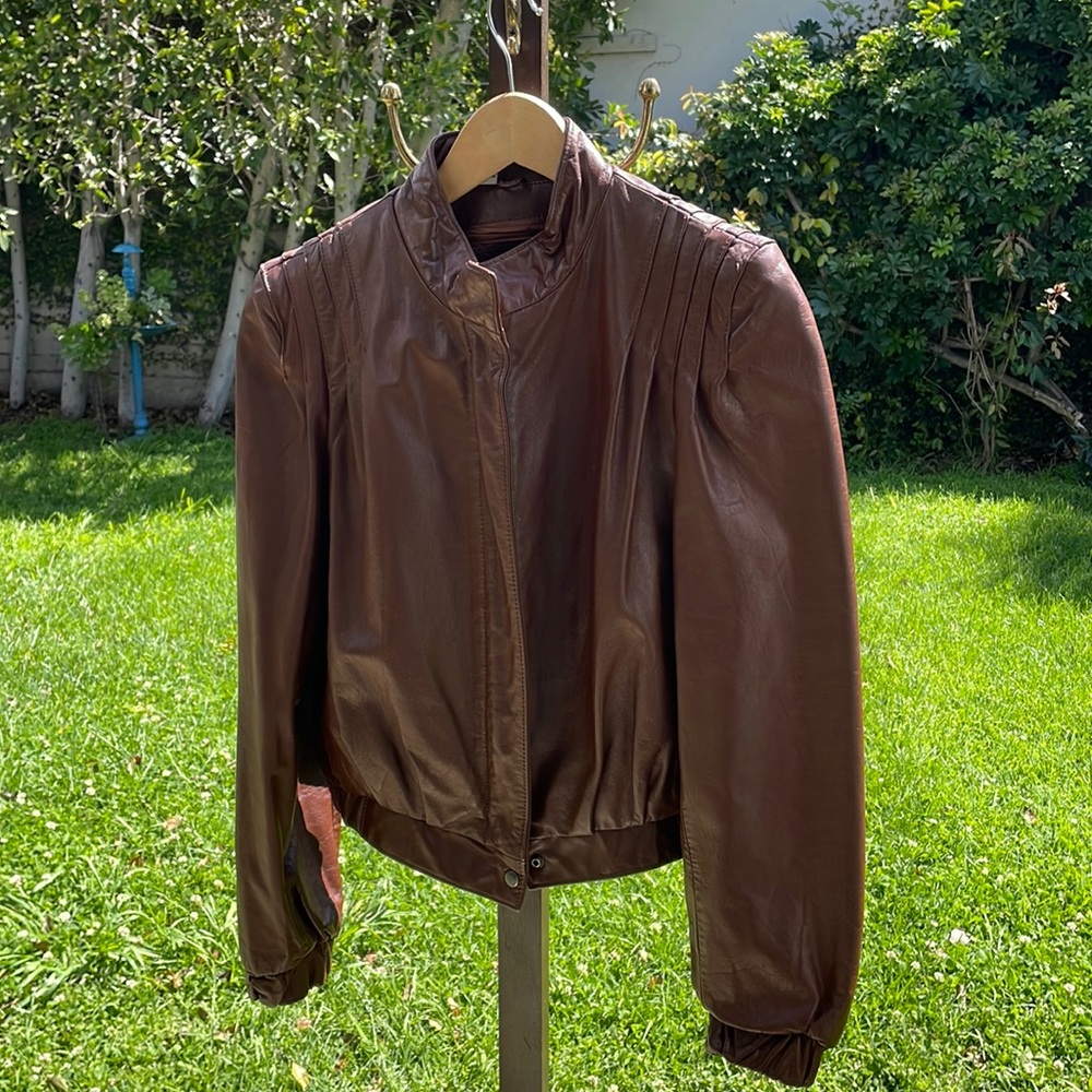 Wilsons Leather Brown Women's Leather Jacket